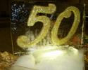 50th Anniversary Ice Sculpture