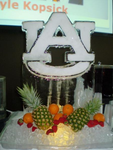 School Logo Ice Sculpture 