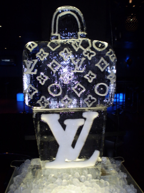 Louie Vitton Ice Sculpture - Corporate Events