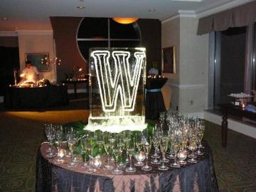 Company Logo Ice Sculpture 