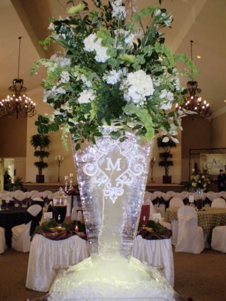 Gorgeous Ice Centerpiece